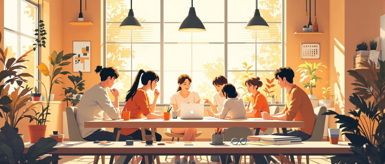 ai网站 - 公司介绍 ai网站公司介绍 - 年轻创意团队的工作场景
